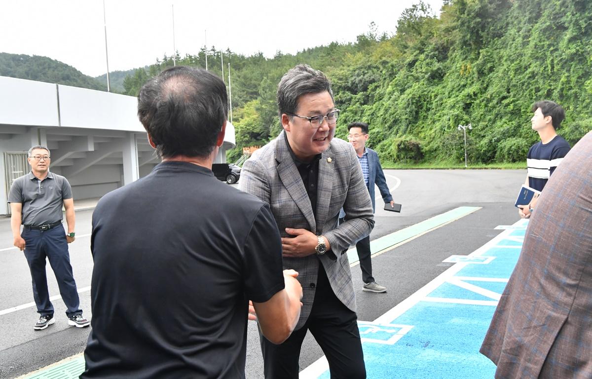 전남 장애인 생활체육대회 선수단 배웅  첨부이미지 : 2023.09.15 전남 장애인 생활체육대회 선수단 배웅 (3).JPG