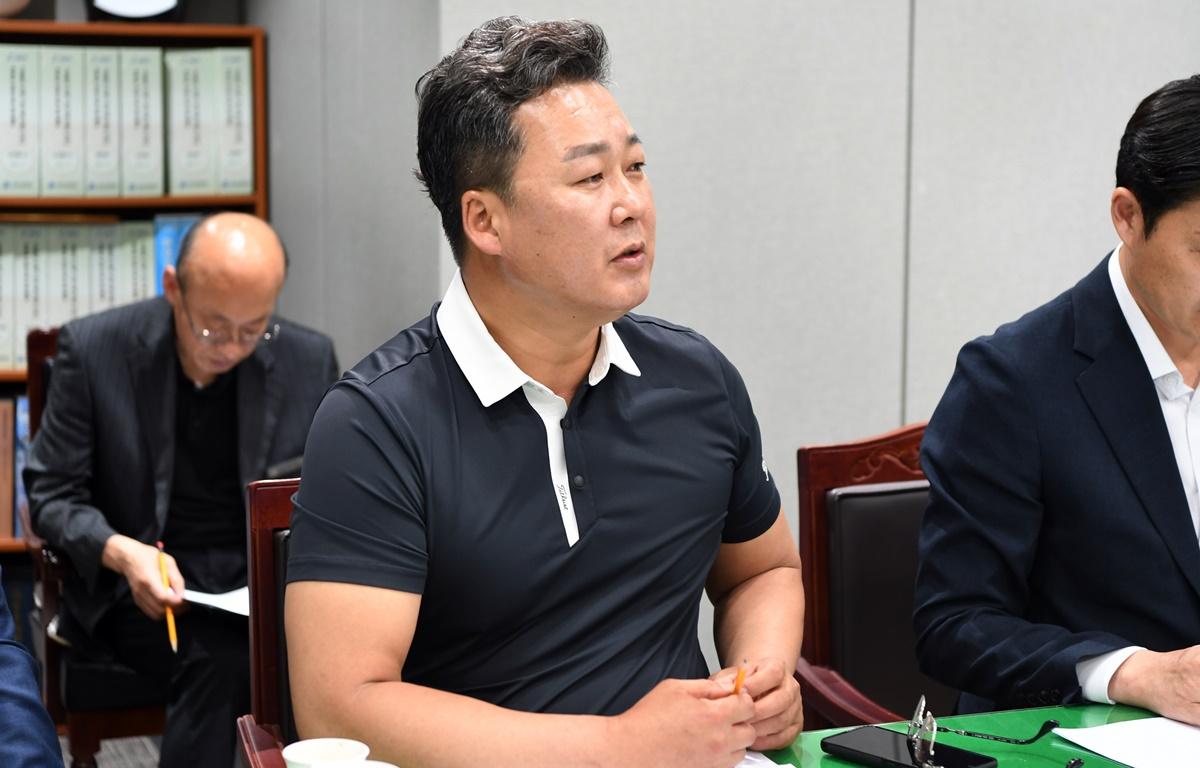 광주군공항 고흥유치위원회 대표단 면담 첨부이미지 : 2023.05.24 광주군공항 고흥유치위원회 대표단 면담 (23).JPG