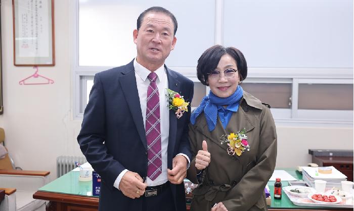 두원면 문무정 사두 취임식