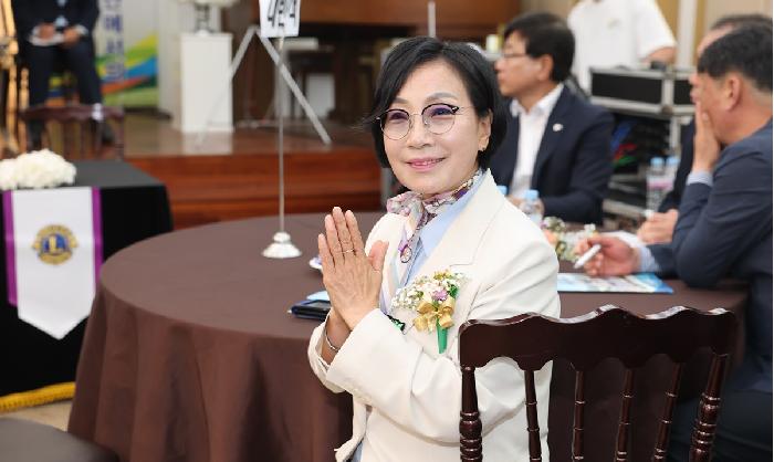 고흥 라이온스클럽 회장 이취임식
