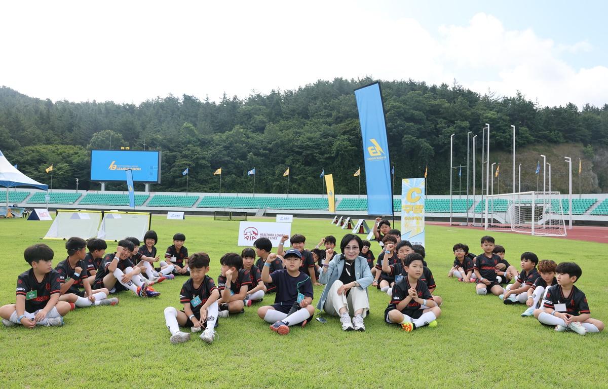 2025년 리그 붐 고흥군 유소년축구 페스티벌 첨부이미지 : 2025.7.5 2025년 리그 붐 고흥군 유소년축구 페스티벌 (1).JPG