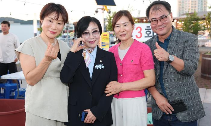 2025 녹동선후회장배 동문체육대회 전야제 및 녹동항 밤바다 워터 페스티벌