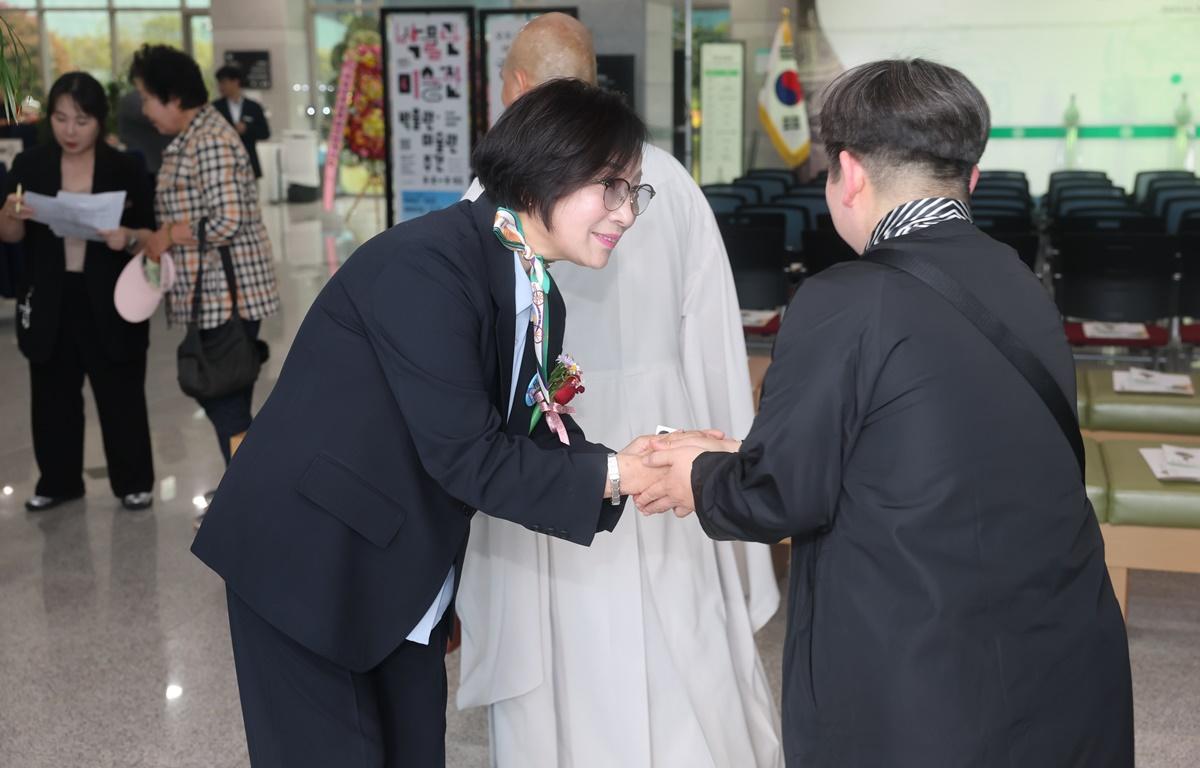 국립중앙박물관 공모사업 2025년 국보순회전 개막식 첨부이미지 : 2025.5.20 국립중앙박물관 공모사업 2025년 국보순회전 개막식 (2).JPG