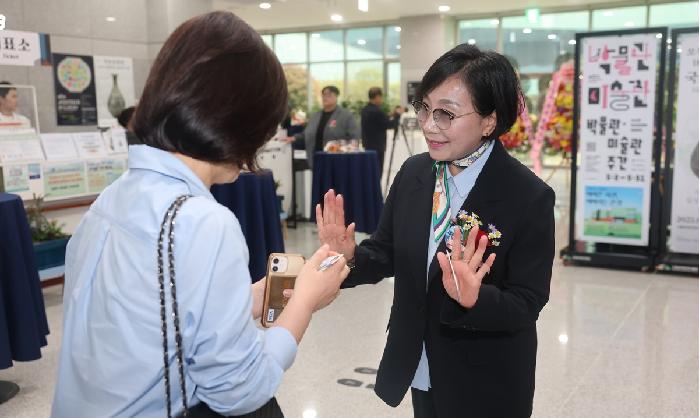 국립중앙박물관 공모사업 2025년 국보순회전 개막식