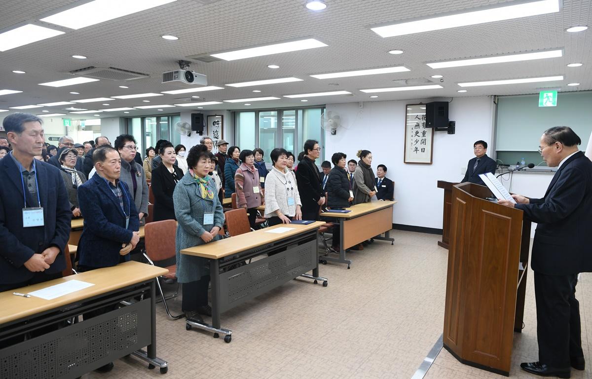 2025학년도 노인대학 및 대학원 입학식 첨부이미지 : 2025.3.6 2025학년도 노인대학 및 대학원 입학식 (8).JPG