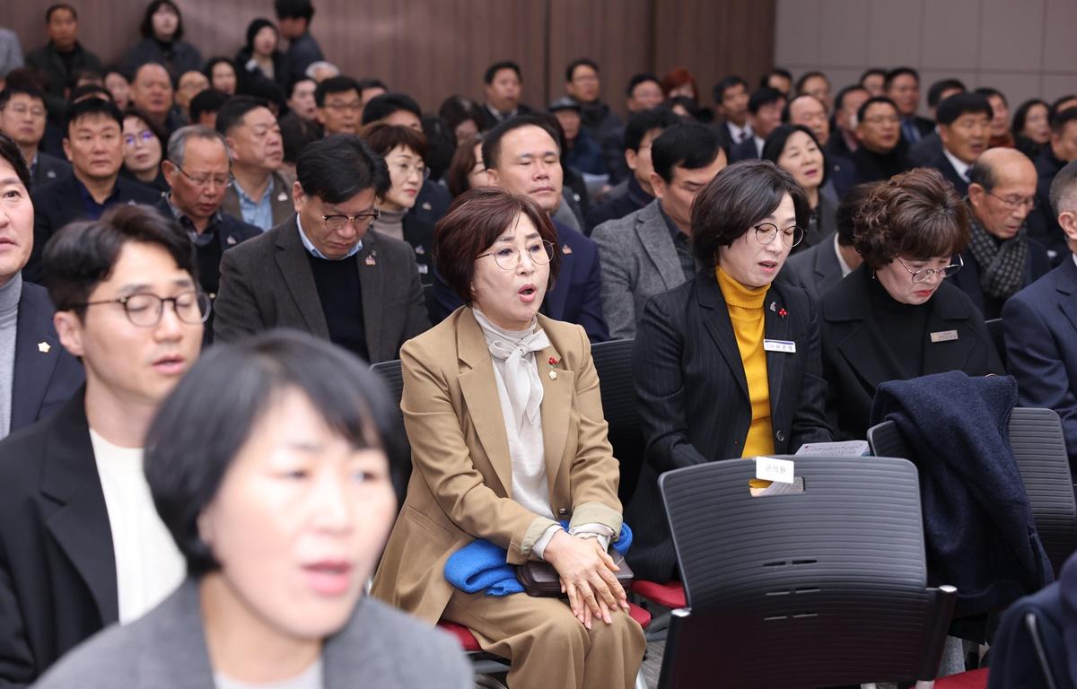 제18회 국가와 고흥군을 위한 조찬기도회 첨부이미지 : 2026.1.19 제18회 국가와 고흥군을 위한 조찬기도회(17).JPG