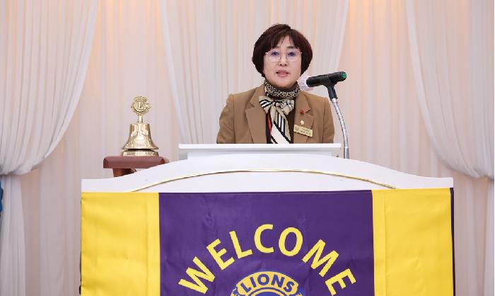 국제라이온스협회 355-B3지구 고흥우주청년 L.C 헌장전수 및 회장 이취임식