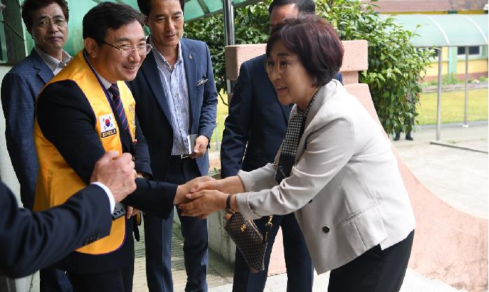 포두 라이온스클럽 회장 이취임식