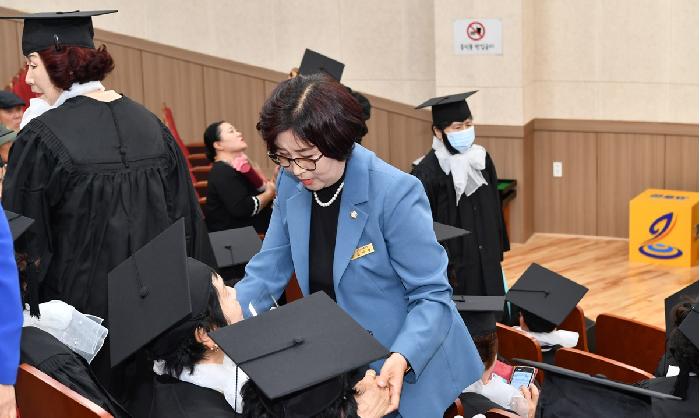 제2기 고흥군 여성대학 졸업식