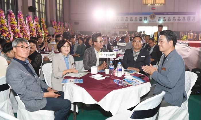 녹동라이온스클럽 회장 이취임식