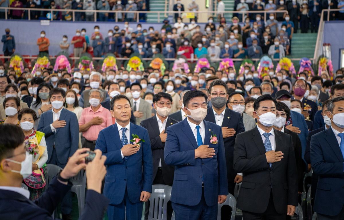 고흥군 공영민군수 취임식 첨부이미지 : 2022.07.01 공영민군수 취임식_14.jpg