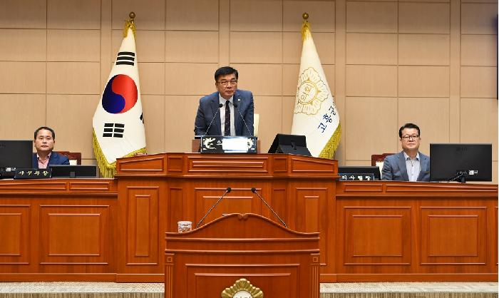 제318회 고흥군의회 임시회 제2차 본회의