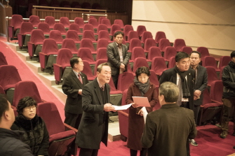 문화회관 공사 현장방문